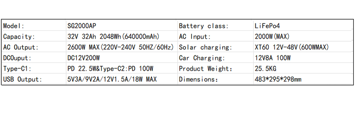 Centrale elettrica portatile