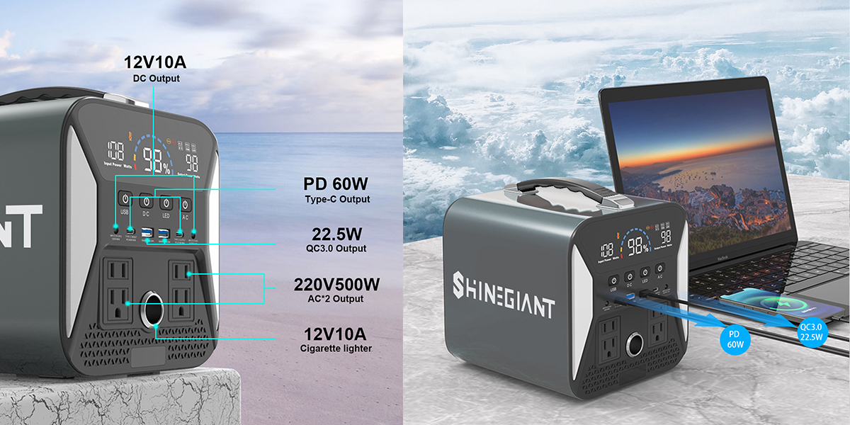 Centrale elettrica portatile