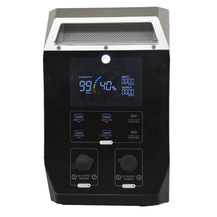 Una centrale elettrica portatile ti consente di goderti cene all'aperto a tuo piacimento