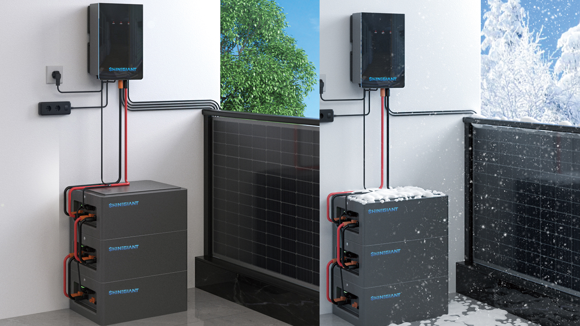 accumulo energetico del balcone